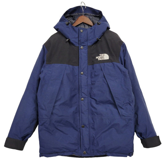 【中古品】【メンズ】 THE NORTH FACE ザ・ノースフェイス MOUNTAIN DOWN JACKET ND91737 マウンテンダウンジャケット アウター 144-251130-as-16-izu サイズ：L カラー：ネイビー 万代Net店