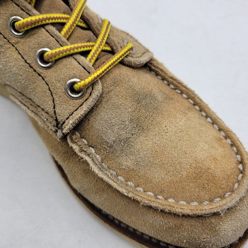 【現状渡し品】【メンズ】 RED WING レッドウィング 8173 USA製 06年製 6INCH CLASSIC MOC TOE ６インチ クラシック モック トゥ シューズ ブーツ 靴 164-251201-cs-14-izu サイズ：US9.5 カラー：ベージュ 万代Net店