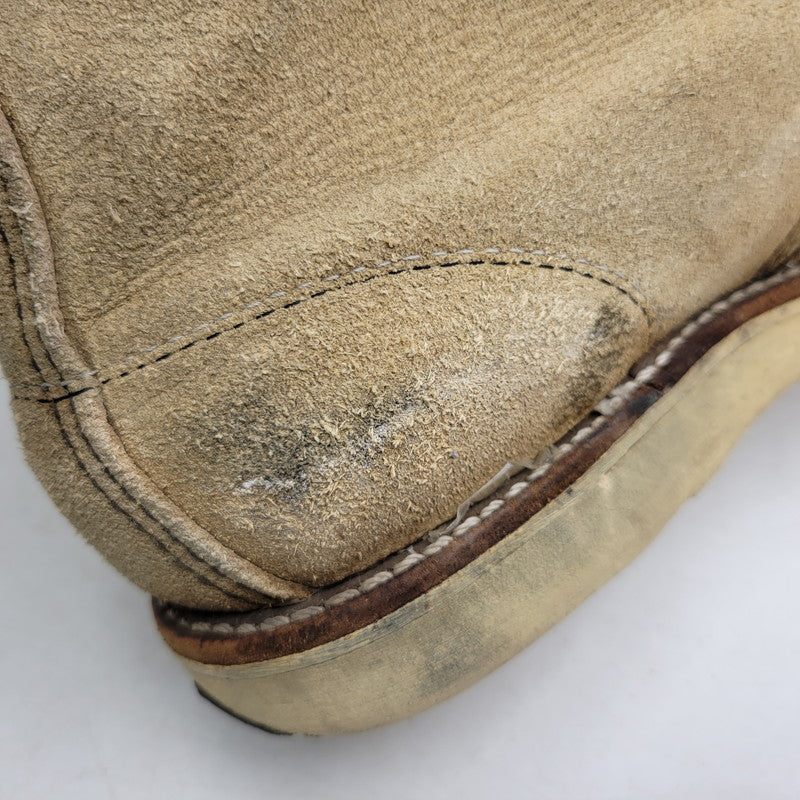 【現状渡し品】【メンズ】 RED WING レッドウィング 8173 USA製 06年製 6INCH CLASSIC MOC TOE ６インチ クラシック モック トゥ シューズ ブーツ 靴 164-251201-cs-14-izu サイズ：US9.5 カラー：ベージュ 万代Net店