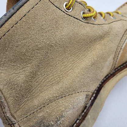 【現状渡し品】【メンズ】 RED WING レッドウィング 8173 USA製 06年製 6INCH CLASSIC MOC TOE ６インチ クラシック モック トゥ シューズ ブーツ 靴 164-251201-cs-14-izu サイズ：US9.5 カラー：ベージュ 万代Net店