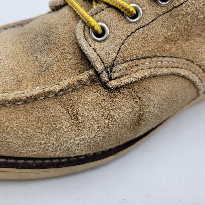 【現状渡し品】【メンズ】 RED WING レッドウィング 8173 USA製 06年製 6INCH CLASSIC MOC TOE ６インチ クラシック モック トゥ シューズ ブーツ 靴 164-251201-cs-14-izu サイズ：US9.5 カラー：ベージュ 万代Net店