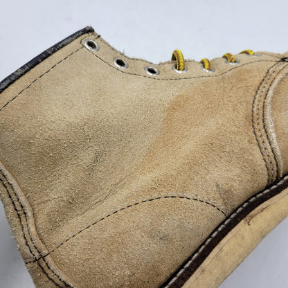 【現状渡し品】【メンズ】 RED WING レッドウィング 8173 USA製 06年製 6INCH CLASSIC MOC TOE ６インチ クラシック モック トゥ シューズ ブーツ 靴 164-251201-cs-14-izu サイズ：US9.5 カラー：ベージュ 万代Net店