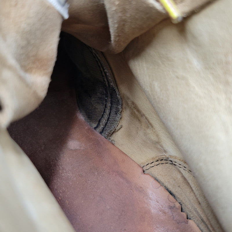 【現状渡し品】【メンズ】 RED WING レッドウィング 8173 USA製 06年製 6INCH CLASSIC MOC TOE ６インチ クラシック モック トゥ シューズ ブーツ 靴 164-251201-cs-14-izu サイズ：US9.5 カラー：ベージュ 万代Net店