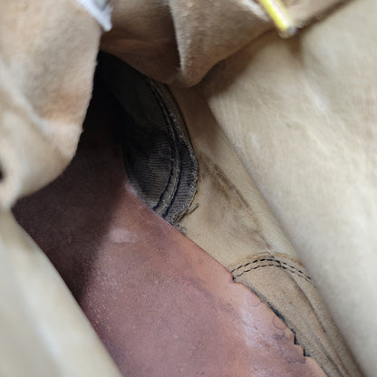 【現状渡し品】【メンズ】 RED WING レッドウィング 8173 USA製 06年製 6INCH CLASSIC MOC TOE ６インチ クラシック モック トゥ シューズ ブーツ 靴 164-251201-cs-14-izu サイズ：US9.5 カラー：ベージュ 万代Net店