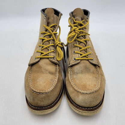 【現状渡し品】【メンズ】 RED WING レッドウィング 8173 USA製 06年製 6INCH CLASSIC MOC TOE ６インチ クラシック モック トゥ シューズ ブーツ 靴 164-251201-cs-14-izu サイズ：US9.5 カラー：ベージュ 万代Net店
