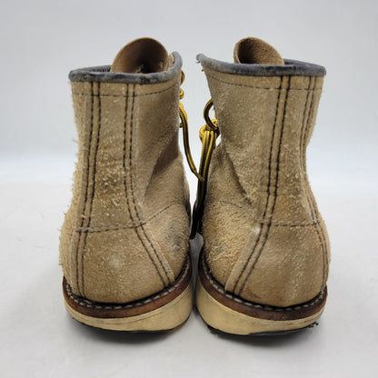 【現状渡し品】【メンズ】 RED WING レッドウィング 8173 USA製 06年製 6INCH CLASSIC MOC TOE ６インチ クラシック モック トゥ シューズ ブーツ 靴 164-251201-cs-14-izu サイズ：US9.5 カラー：ベージュ 万代Net店