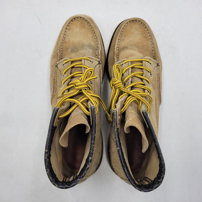 【現状渡し品】【メンズ】 RED WING レッドウィング 8173 USA製 06年製 6INCH CLASSIC MOC TOE ６インチ クラシック モック トゥ シューズ ブーツ 靴 164-251201-cs-14-izu サイズ：US9.5 カラー：ベージュ 万代Net店