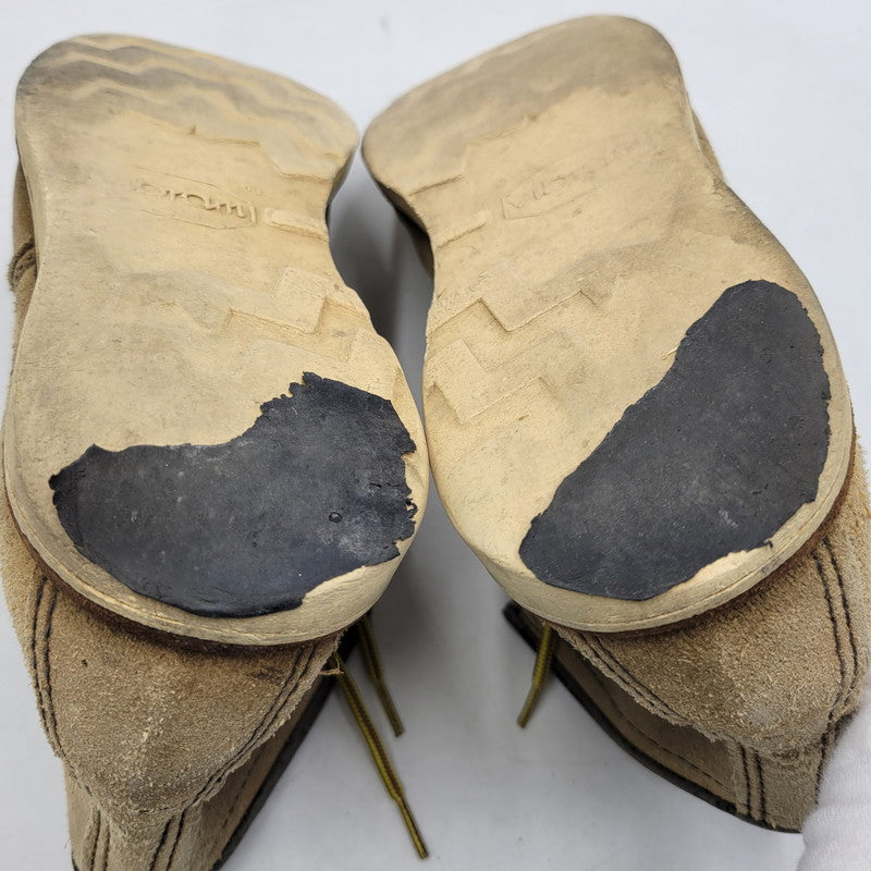 【現状渡し品】【メンズ】 RED WING レッドウィング 8173 USA製 06年製 6INCH CLASSIC MOC TOE ６インチ クラシック モック トゥ シューズ ブーツ 靴 164-251201-cs-14-izu サイズ：US9.5 カラー：ベージュ 万代Net店