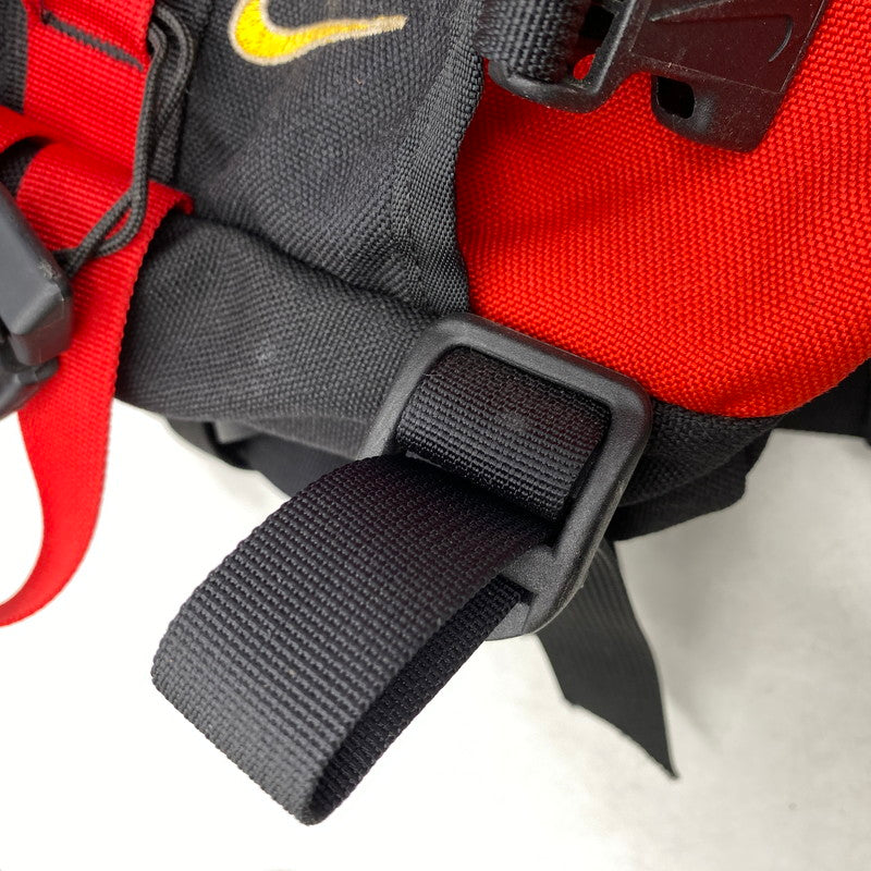 【中古品】【メンズ/レディース】 NIKE ACG ナイキ エーシージー 90S KARST カースト 25 BACKPACK バックパック リュック 188-251211-ya-10-izu カラー：ブラック×レッド 万代Net店