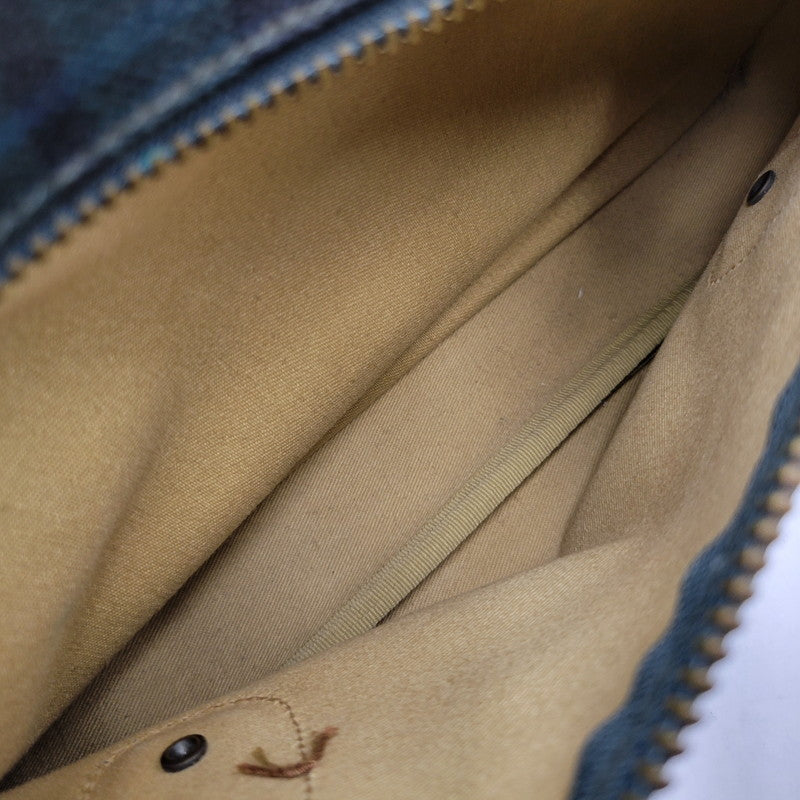 【中古品】【メンズ/レディース】 POLO RALPH LAUREN ポロ・ラルフローレン CHECK SHOULDER BAG チェック ショルダーバッグ カバン 鞄 188-251209-ya-13-izu カラー：グリーン系 万代Net店