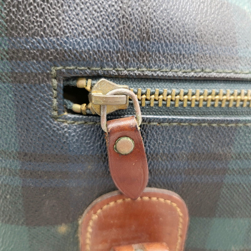 【中古品】【メンズ/レディース】 POLO RALPH LAUREN ポロ・ラルフローレン CHECK SHOULDER BAG チェック ショルダーバッグ カバン 鞄 188-251209-ya-13-izu カラー：グリーン系 万代Net店
