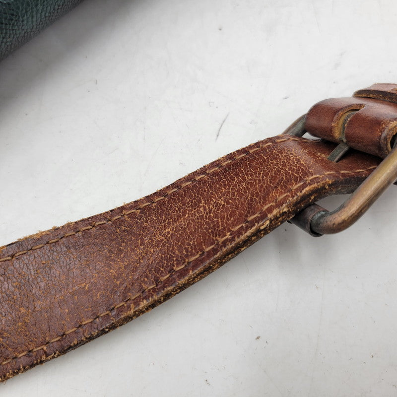 【中古品】【メンズ/レディース】 POLO RALPH LAUREN ポロ・ラルフローレン CHECK SHOULDER BAG チェック ショルダーバッグ カバン 鞄 188-251209-ya-13-izu カラー：グリーン系 万代Net店