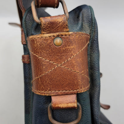 【中古品】【メンズ/レディース】 POLO RALPH LAUREN ポロ・ラルフローレン CHECK SHOULDER BAG チェック ショルダーバッグ カバン 鞄 188-251209-ya-13-izu カラー：グリーン系 万代Net店