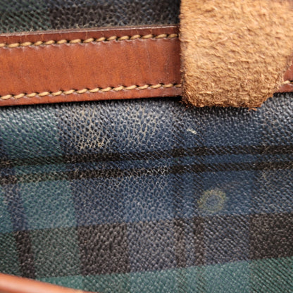 【中古品】【メンズ/レディース】 POLO RALPH LAUREN ポロ・ラルフローレン CHECK SHOULDER BAG チェック ショルダーバッグ カバン 鞄 188-251209-ya-13-izu カラー：グリーン系 万代Net店