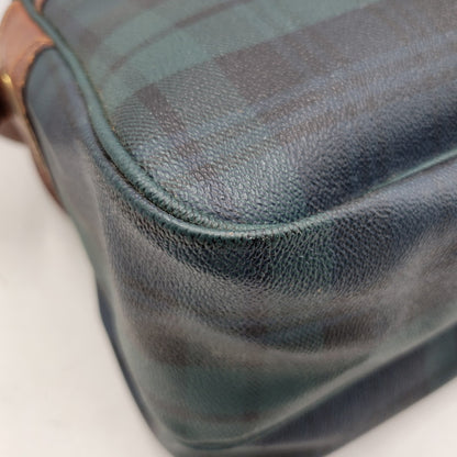 【中古品】【メンズ/レディース】 POLO RALPH LAUREN ポロ・ラルフローレン CHECK SHOULDER BAG チェック ショルダーバッグ カバン 鞄 188-251209-ya-13-izu カラー：グリーン系 万代Net店