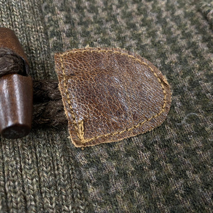 【中古品】【メンズ】 0468358 SHAWL COLLAR ショール カラー ELBOW PATCH CARDIGAN エルボー パッチ カーディガン 千鳥格子 トップス 長袖 147-251209-ya-03-izu サイズ：L カラー：茶系 万代Net店