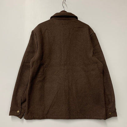 【中古品】【メンズ】 BRIXTON ブリクストン 03443 SHOP CHORE COAT ショップ チョア コート アウター 142-251201-cs-07-izu サイズ：L カラー：ブラウン 万代Net店