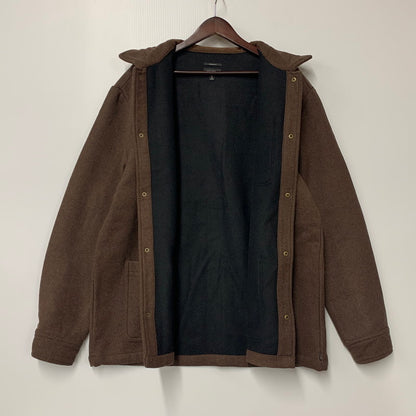 【中古品】【メンズ】 BRIXTON ブリクストン 03443 SHOP CHORE COAT ショップ チョア コート アウター 142-251201-cs-07-izu サイズ：L カラー：ブラウン 万代Net店
