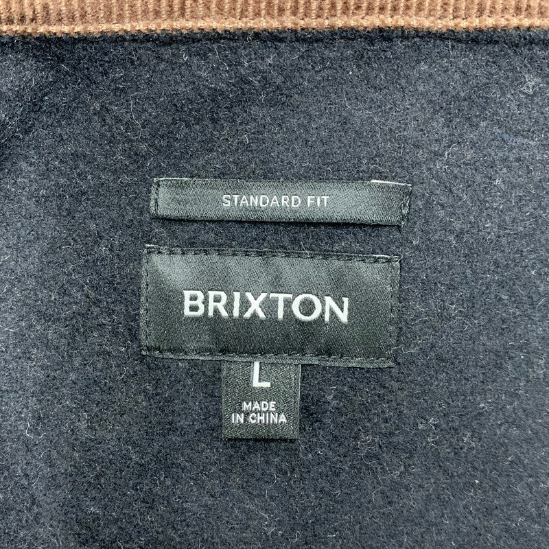 【中古品】【メンズ】 BRIXTON ブリクストン 03443 SHOP CHORE COAT ショップ チョア コート アウター 142-251201-cs-07-izu サイズ：L カラー：ブラウン 万代Net店
