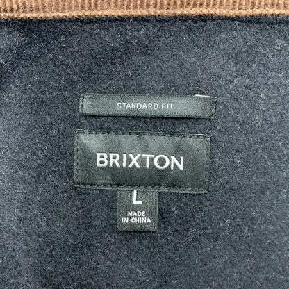 【中古品】【メンズ】 BRIXTON ブリクストン 03443 SHOP CHORE COAT ショップ チョア コート アウター 142-251201-cs-07-izu サイズ：L カラー：ブラウン 万代Net店
