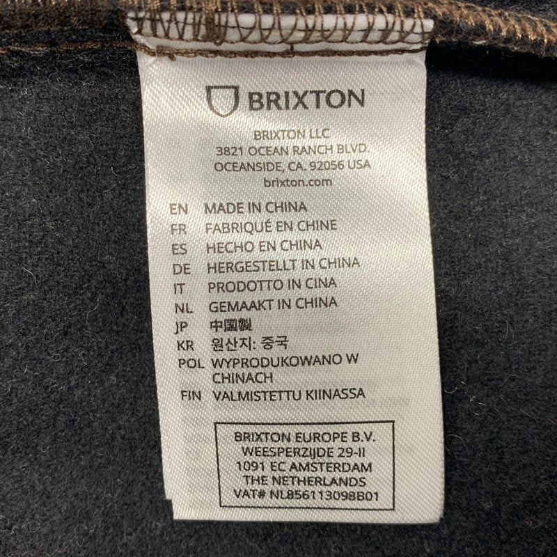 【中古品】【メンズ】 BRIXTON ブリクストン 03443 SHOP CHORE COAT ショップ チョア コート アウター 142-251201-cs-07-izu サイズ：L カラー：ブラウン 万代Net店