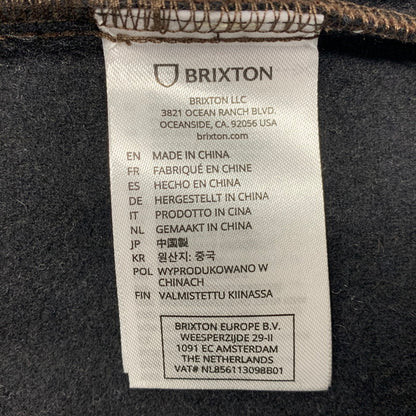 【中古品】【メンズ】 BRIXTON ブリクストン 03443 SHOP CHORE COAT ショップ チョア コート アウター 142-251201-cs-07-izu サイズ：L カラー：ブラウン 万代Net店