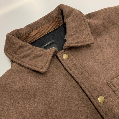 【中古品】【メンズ】 BRIXTON ブリクストン 03443 SHOP CHORE COAT ショップ チョア コート アウター 142-251201-cs-07-izu サイズ：L カラー：ブラウン 万代Net店