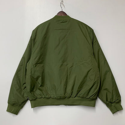 【中古美品】【メンズ】 BRIXTON ブリクストン 03439 DILLINGER FLIGHT BOMBER JACKET ディリンジャー フライト ボンバー ジャケット アウター 142-251201-cs-08-izu サイズ：L カラー：CYPRESS GREEN 万代Net店