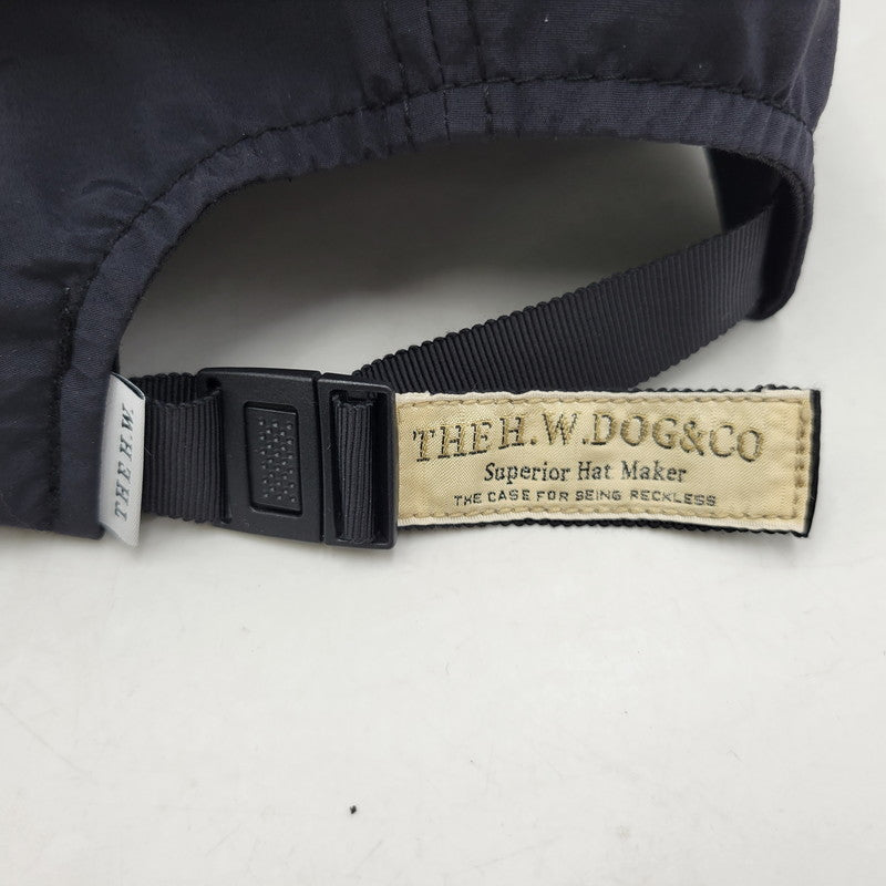 【中古美品】【メンズ】 THE H.W.DOG&CO ザ エイチダブリュードッグアンドコー D-01033 DUCKBILL CAP ダックビル キャップ 帽子 185-251201-ya-13-izu サイズ：ONE カラー：BLACK 万代Net店