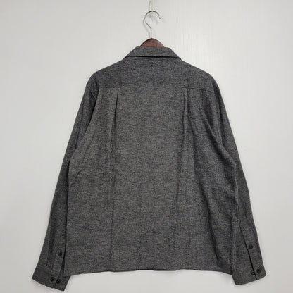 【中古品】【メンズ】 HEADWAYZ ヘッドウェイズ TYPE VSL9 PLAIN FLANNEL SHIRT プレーンフランネルシャツ 長袖 トップス 145-251212-kh-04-izu サイズ：L カラー：ブラック 万代Net店