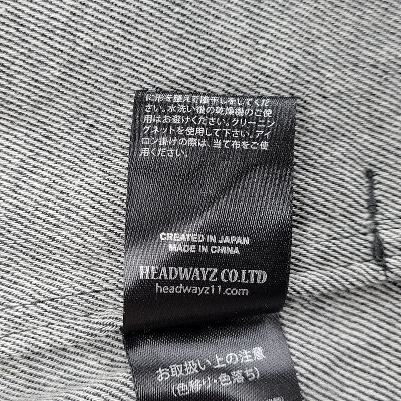 【中古品】【メンズ】 HEADWAYZ ヘッドウェイズ TYPE VSL9 PLAIN FLANNEL SHIRT プレーンフランネルシャツ 長袖 トップス 145-251212-kh-04-izu サイズ：L カラー：ブラック 万代Net店