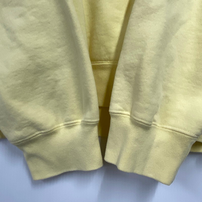 【中古品】【メンズ】 23SS SMALL BOX LOGO HOODED SWEAT SHIRT スモール ボックス ロゴ フーデッド スウェット シャツ トップス パーカー 149-251201-ya-04-izu サイズ：L カラー：ライトイエロー 万代Net店