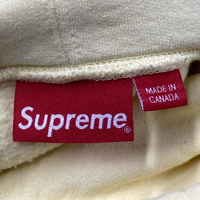 【中古品】【メンズ】 23SS SMALL BOX LOGO HOODED SWEAT SHIRT スモール ボックス ロゴ フーデッド スウェット シャツ トップス パーカー 149-251201-ya-04-izu サイズ：L カラー：ライトイエロー 万代Net店
