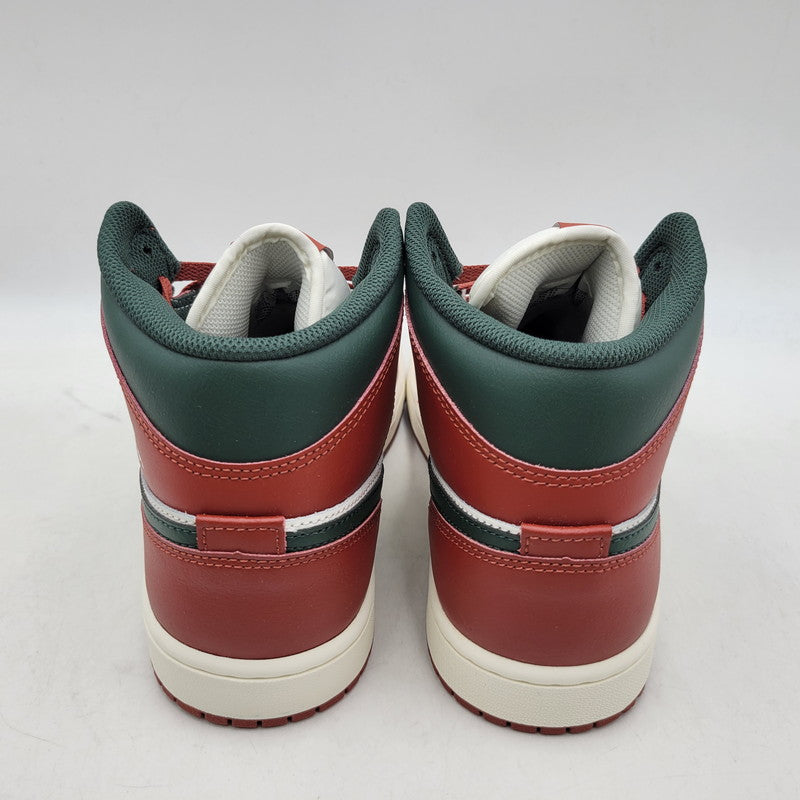 【中古美品】【メンズ】 NIKE ナイキ AIR JORDAN 1 MID DQ8426-105 エアジョーダン 1 ミッド スニーカー シューズ 靴 160-251204-as-26-izu サイズ：27.5cm カラー：SAIL/MIDNIGHT GREEN 万代Net店