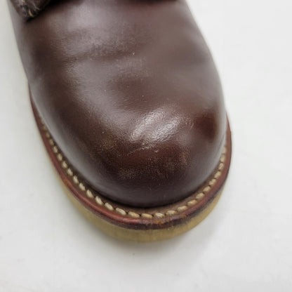 【中古品】【メンズ】 RED WING レッドウィング 8134 USA製 2010年製 刺繍羽タグ 6INCH CLASSIC PLAIN TOE 6インチ クラシック プレーン トゥ シューズ ブーツ 靴 164-251201-cs-13-izu サイズ：26.5cm カラー：ブラウン 万代Net店