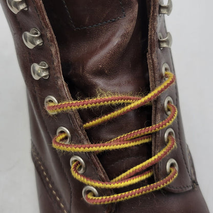 【中古品】【メンズ】 RED WING レッドウィング 8134 USA製 2010年製 刺繍羽タグ 6INCH CLASSIC PLAIN TOE 6インチ クラシック プレーン トゥ シューズ ブーツ 靴 164-251201-cs-13-izu サイズ：26.5cm カラー：ブラウン 万代Net店