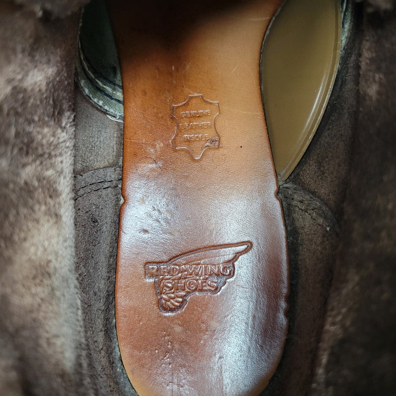 【中古品】【メンズ】 RED WING レッドウィング 8134 USA製 2010年製 刺繍羽タグ 6INCH CLASSIC PLAIN TOE 6インチ クラシック プレーン トゥ シューズ ブーツ 靴 164-251201-cs-13-izu サイズ：26.5cm カラー：ブラウン 万代Net店