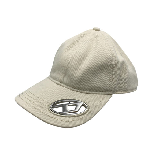【中古品】【メンズ/レディース】 DIESEL ディーゼル A11357 D LOGO BB CAP Dロゴ ベースボール キャップ 帽子 185-251204-cs-11-izu サイズ：02 カラー：アイボリー 万代Net店