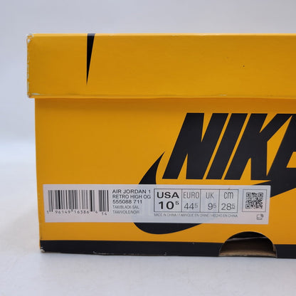 【未使用品】【メンズ】 NIKE ナイキ 555088-711 AIR JORDAN 1 エア ジョーダン ワン RETRO HIGH OG レトロ ハイ オージー スニーカー シューズ 靴 160-251201-ya-15-izu サイズ：28.5cm カラー：TAXI/BLACK-SAIL 万代Net店