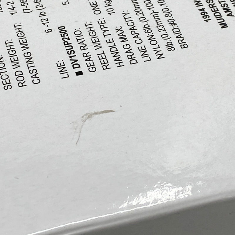 【中古美品】Supreme シュプリーム ×DAIWA ダイワ 23SS DV1 FISHING ROD AND REEL フィッシング ロッド ＆ リール 釣り具 208-251201-ya-01-izu カラー：WHITE 万代Net店