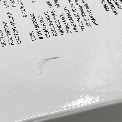 【中古美品】Supreme シュプリーム ×DAIWA ダイワ 23SS DV1 FISHING ROD AND REEL フィッシング ロッド ＆ リール 釣り具 208-251201-ya-01-izu カラー：WHITE 万代Net店