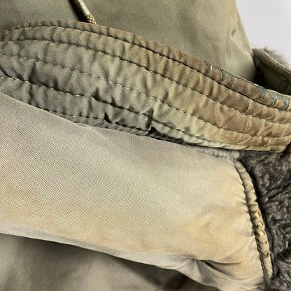 【現状渡し品】【メンズ】 US ARMY ユーエス アーミー 8415-899-0380 70年製 SCOVILL スコービル ジッパー 70S TYPE N-3B FLIGHT JACKET フライトジャケット アウター 146-251201-ya-08-izu サイズ：M カラー：カーキ 万代Net店