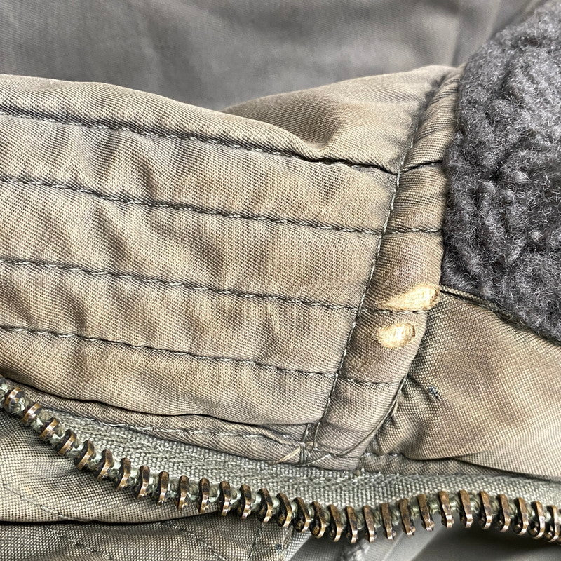 【現状渡し品】【メンズ】 US ARMY ユーエス アーミー 8415-899-0380 70年製 SCOVILL スコービル ジッパー 70S TYPE N-3B FLIGHT JACKET フライトジャケット アウター 146-251201-ya-08-izu サイズ：M カラー：カーキ 万代Net店