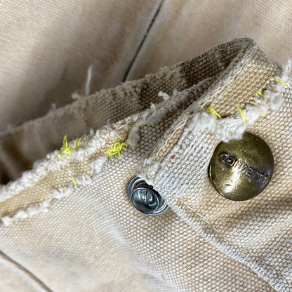 【現状渡し品】【メンズ】 Carhartt カーハート J43WET USA製 90S BLANKET LINER ブランケット ライナー DETROIT JACKET デトロイト ジャケット アウター 146-251201-ya-10-izu サイズ：2XL カラー：ベージュ 万代Net店