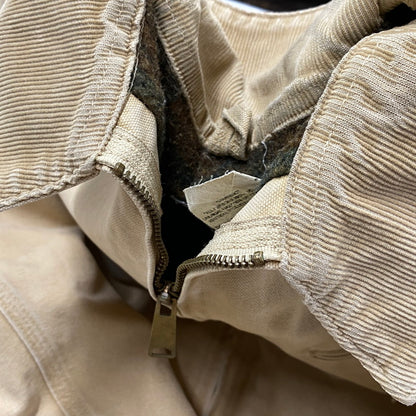 【現状渡し品】【メンズ】 Carhartt カーハート J43WET USA製 90S BLANKET LINER ブランケット ライナー DETROIT JACKET デトロイト ジャケット アウター 146-251201-ya-10-izu サイズ：2XL カラー：ベージュ 万代Net店