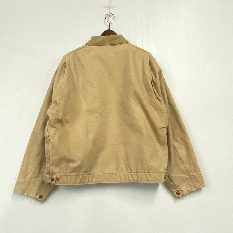 【現状渡し品】【メンズ】 Carhartt カーハート J43WET USA製 90S BLANKET LINER ブランケット ライナー DETROIT JACKET デトロイト ジャケット アウター 146-251201-ya-10-izu サイズ：2XL カラー：ベージュ 万代Net店