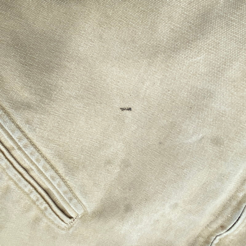 【現状渡し品】【メンズ】 Carhartt カーハート J43WET USA製 90S BLANKET LINER ブランケット ライナー DETROIT JACKET デトロイト ジャケット アウター 146-251201-ya-10-izu サイズ：2XL カラー：ベージュ 万代Net店
