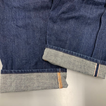 【中古品】【メンズ】 EVISU×SIOTANI BROTHERS エヴィス×シオタニブラザーズ BIG SEAGULL&SKULL DENIM SHORT ビッグ シーガル ＆ スカル デニム ショート ボトムス ズボン 156-251201-cs-04-izu サイズ：32×33 カラー：インディゴ 万代Net店