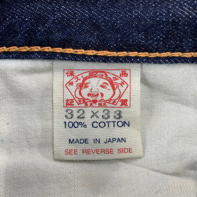 【中古品】【メンズ】 EVISU×SIOTANI BROTHERS エヴィス×シオタニブラザーズ BIG SEAGULL&SKULL DENIM SHORT ビッグ シーガル ＆ スカル デニム ショート ボトムス ズボン 156-251201-cs-04-izu サイズ：32×33 カラー：インディゴ 万代Net店