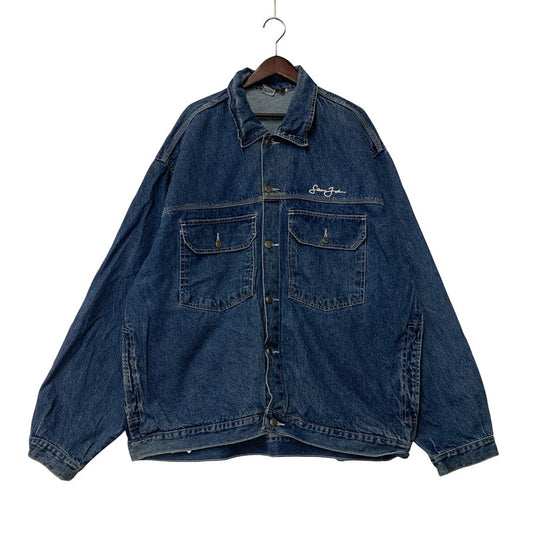 【現状渡し品】【メンズ】 SEAN JOHN COLLECTION ショーン ジョン コレクション 90S-00S DENIM JACKET デニム ジャケット アウター 146-251201-cs-01-izu サイズ：4XL カラー：インディゴ 万代Net店